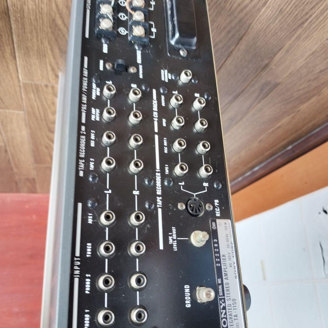 SONY TA−1150あちアンプ シルバー
