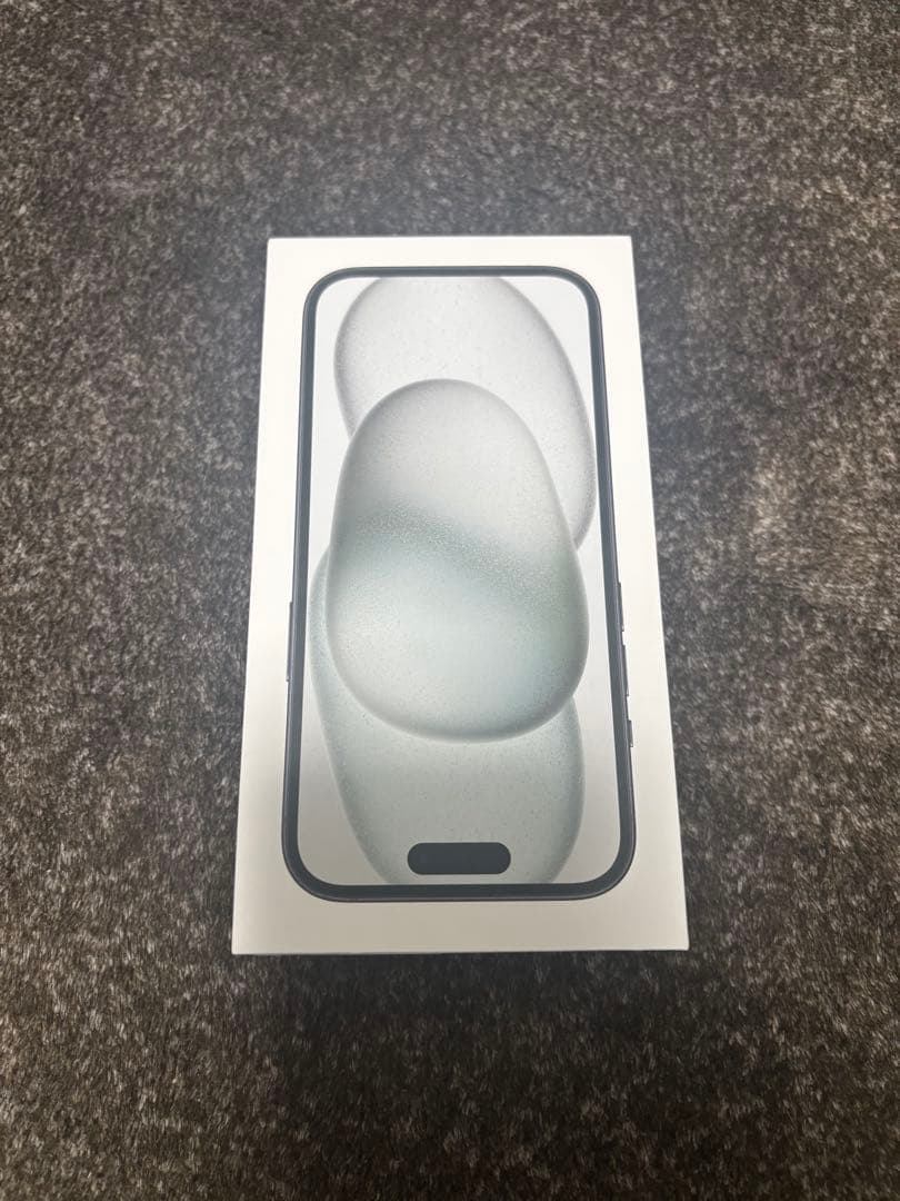 新品未使用！iPhone15 128G ブラック　SIMフリー