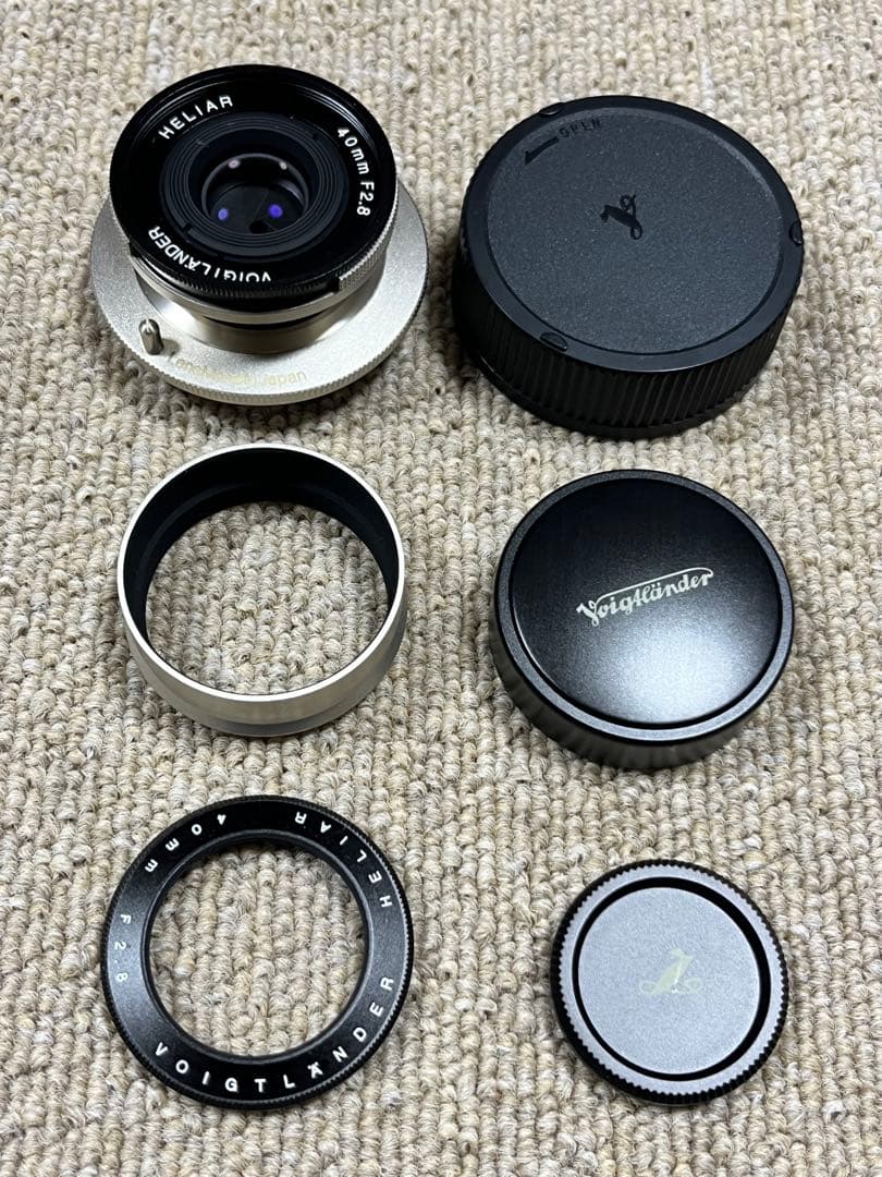 フォクトレンダー HELIAR 40mm F2.8 沈胴 新同美品