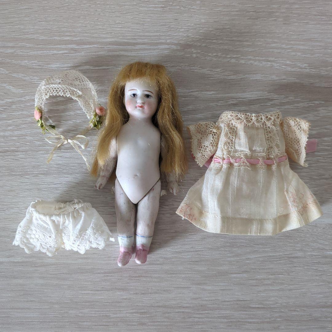 6/10まで15%off♡　アンティーク　オールビスク　ミニョネット　ドイツ