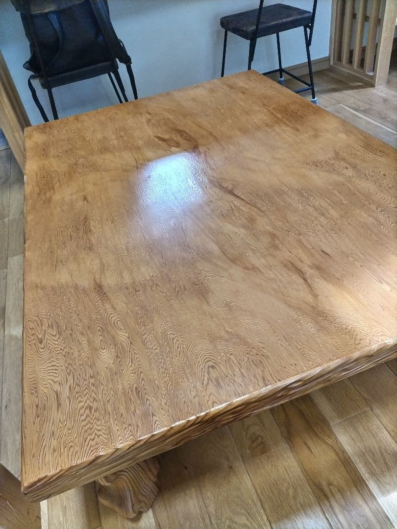 ★？？？★【屋久杉認定シール付】屋久杉　座卓　 テーブル