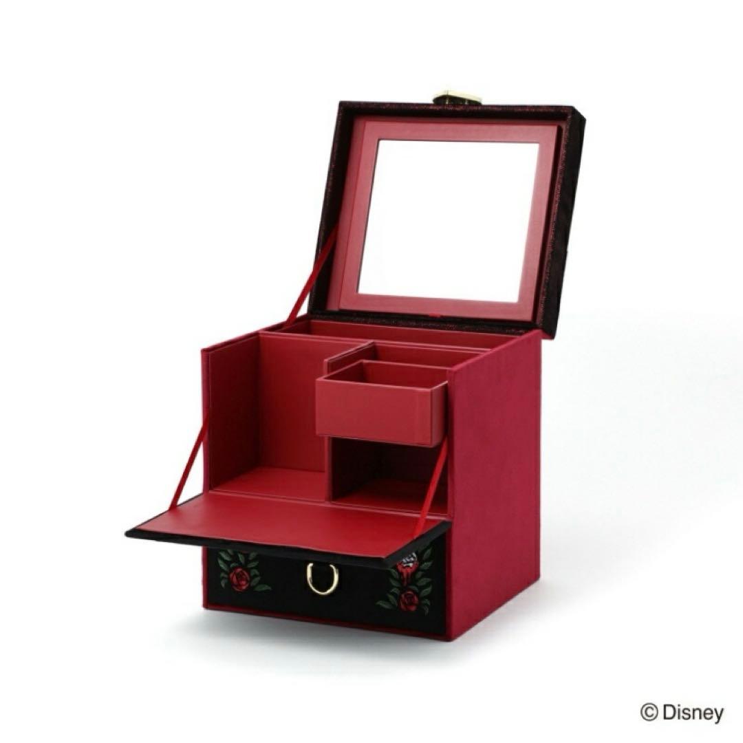 ディズニー Disney フランフラン コスメボックス ベロア調 ハートの女王