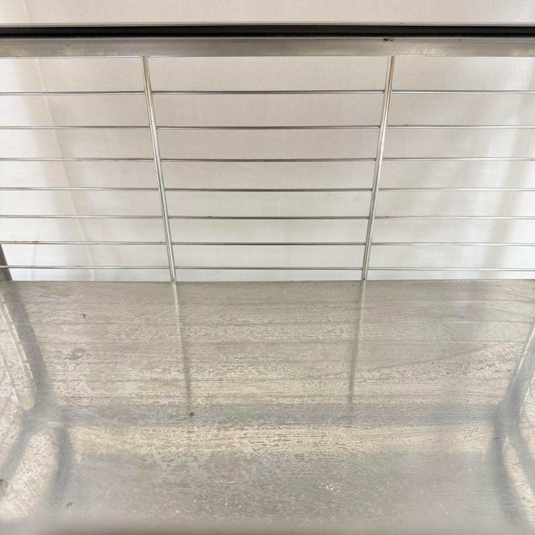 【廃盤・希少】IKEA グルンドタール ステンレス キッチンワゴン 81-13