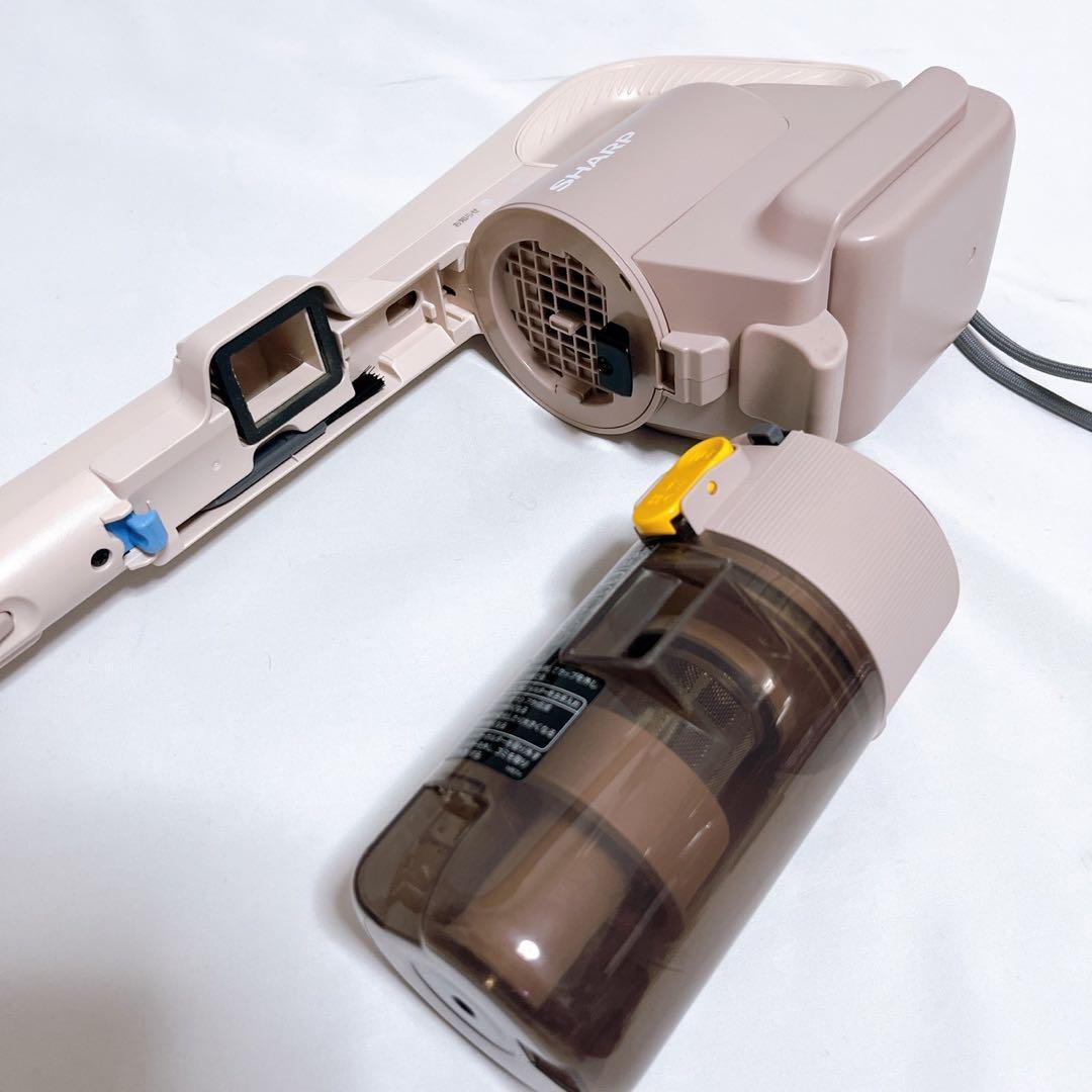 2024年製 SHARP 掃除機 サイクロン式 コードレス EC-PT1-P
