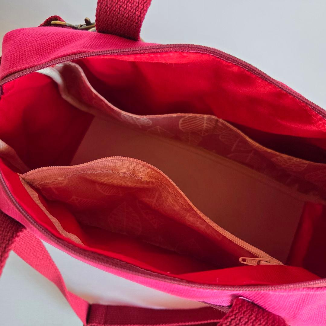 母ちゃん　ボストン型3way バッグ(L)　帆布