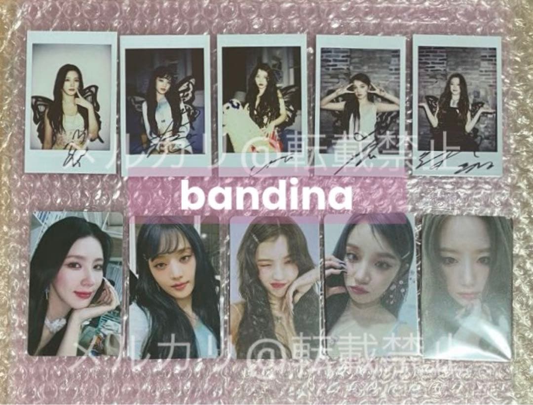 (G)I-DLE gidle bandina 特典トレカ ポラ I feel