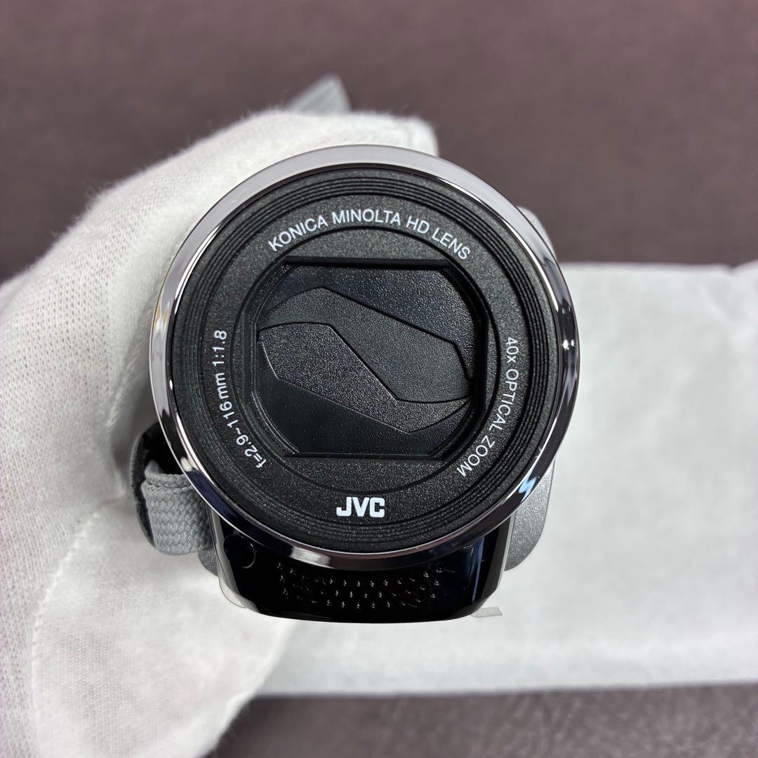 【未使用】JVC GZ-HM33-S ビデオカメラ シルバー