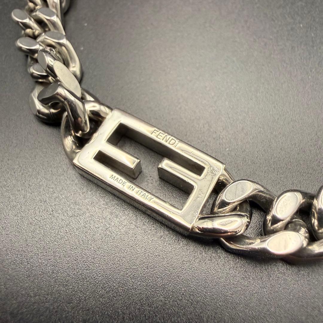 【美品】FENDI バゲット ネックレス　目黒蓮 着用モデル