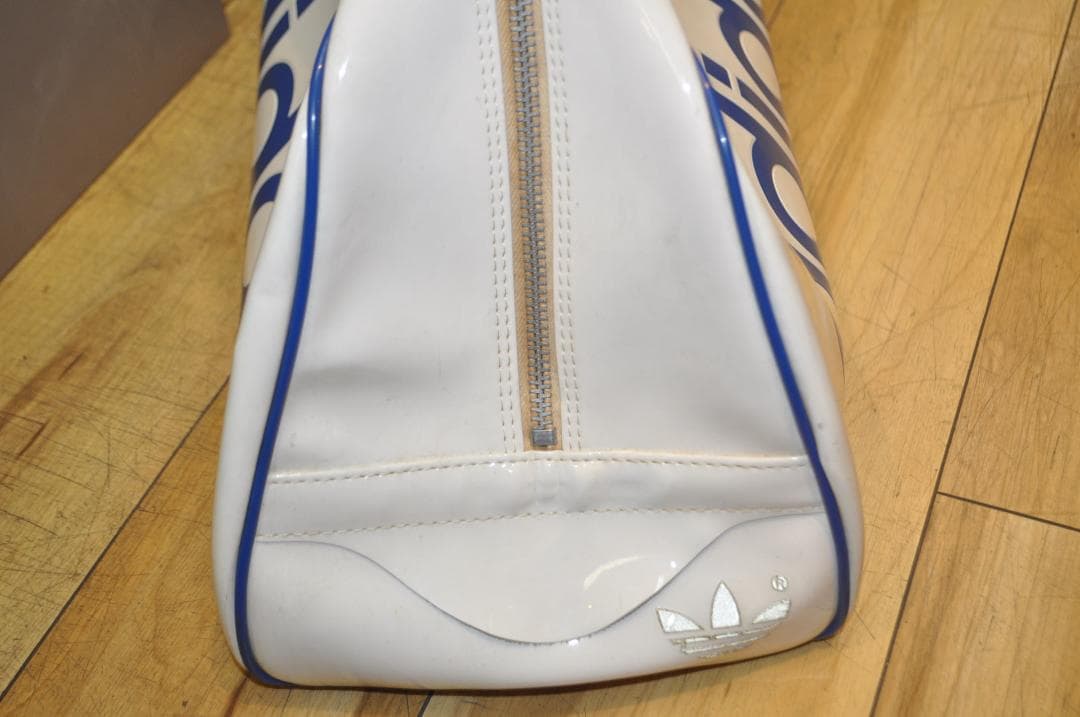 adidas アディダス 80S エナメルボストンバッグ ヴィンテージ