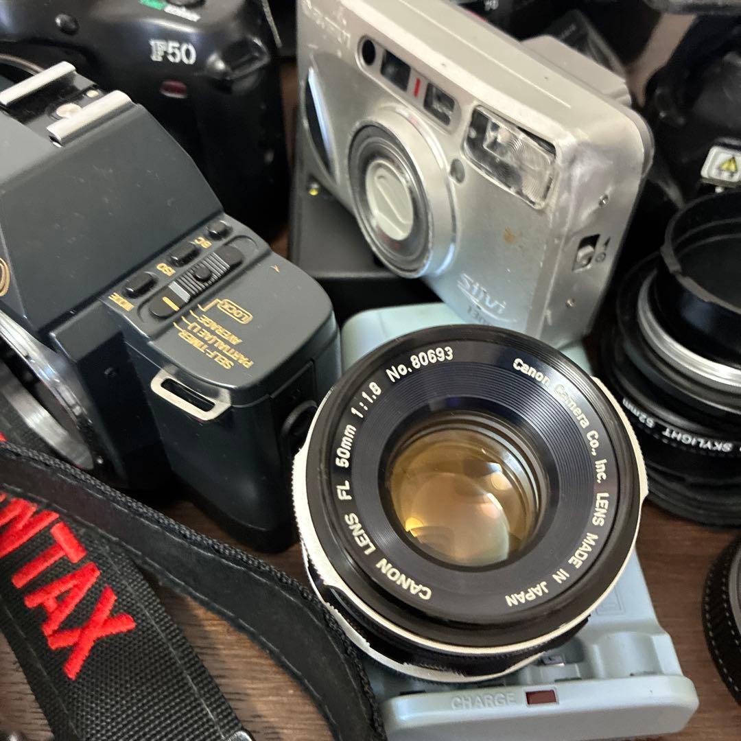 Nikon PENTAX Canon等　レンズ　デジカメ等　カメラ類まとめ売り