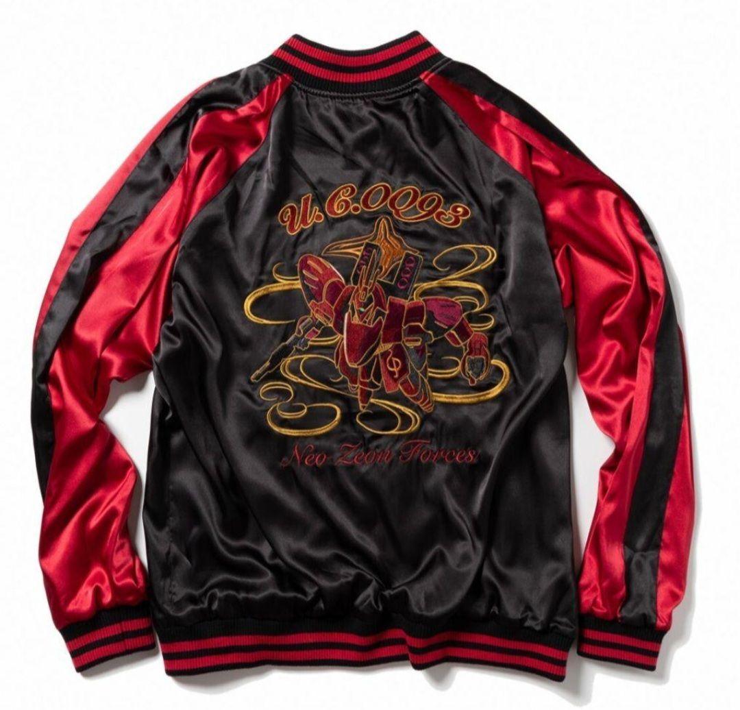 STRICT-G「ガンダムシリーズ」45周年スカジャン サザビー シャア専用ザク