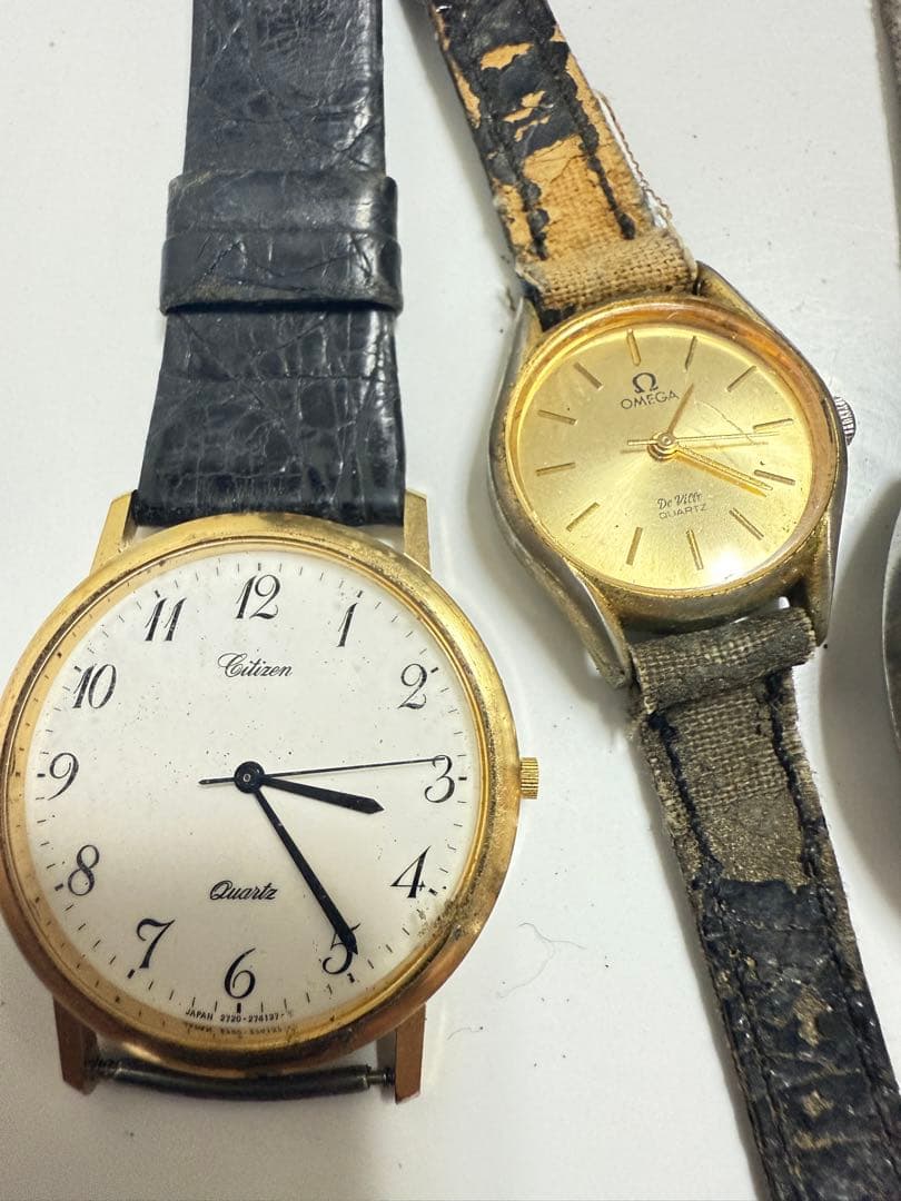 時計セット Citizen Omega Seiko Technos ジャンク
