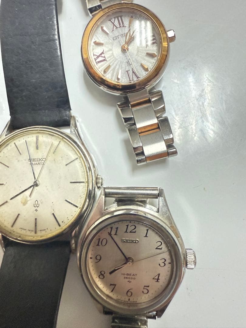 時計セット Citizen Omega Seiko Technos ジャンク