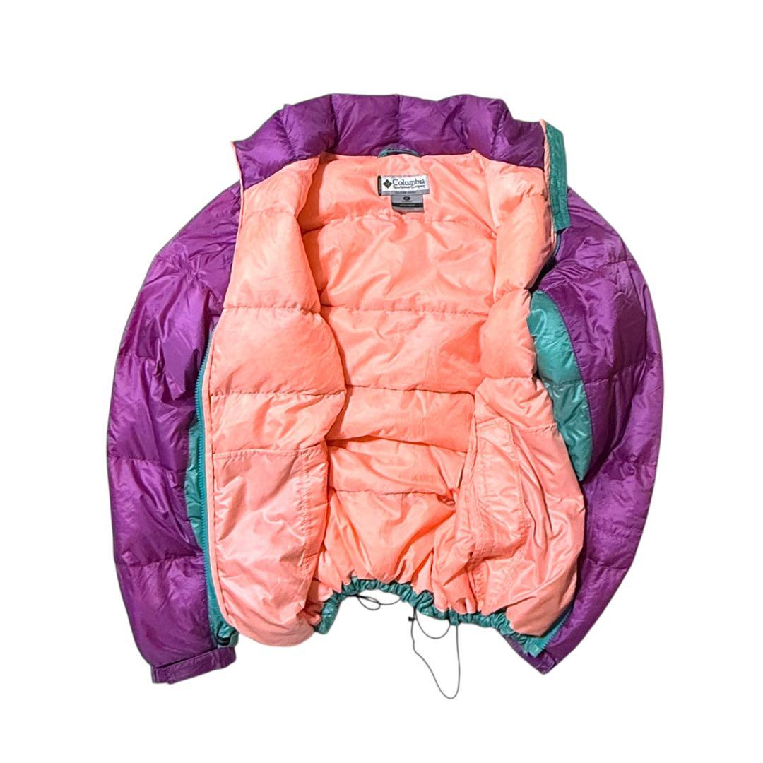 ジャケット・アウター Columbia down jacket blue purple archive