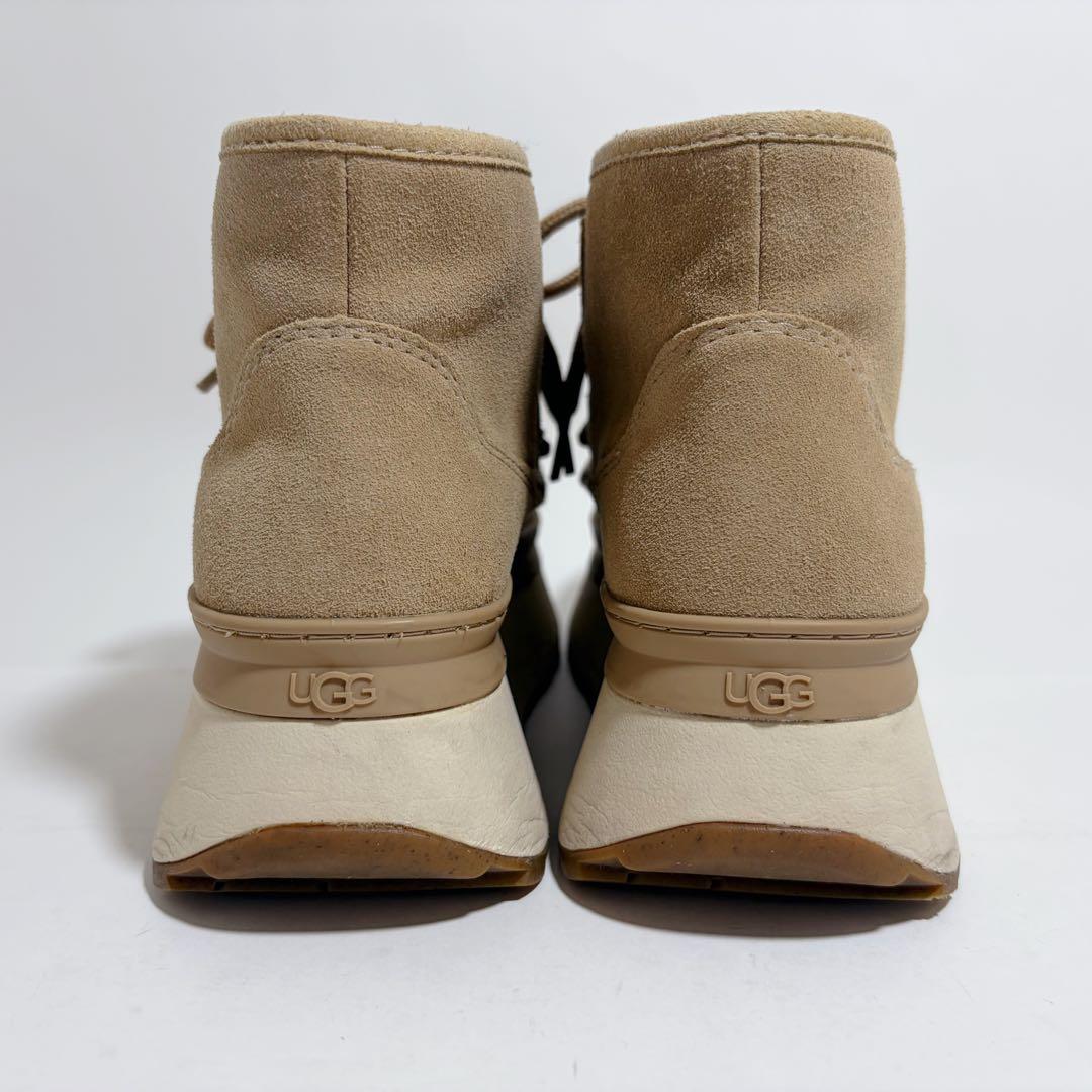 極美品☆UGG アグ マリン ブーティ 厚底 スニーカー スエード 23.5cm