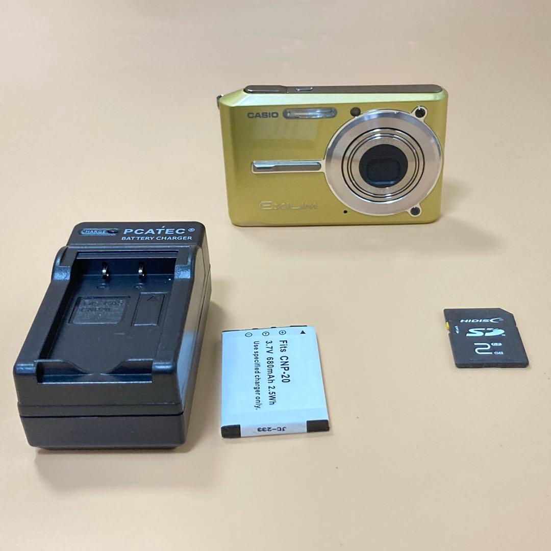 ★完動品★CASIO EXILIM EX-S600 SDカード付き