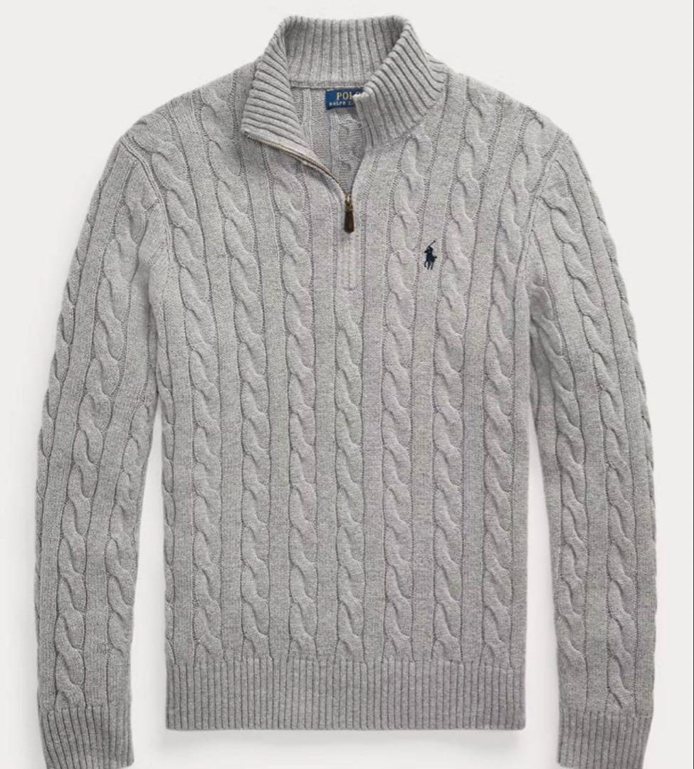 【新品未使用】Ralph Lauren ケーブルニット 正規品 人気モデル
