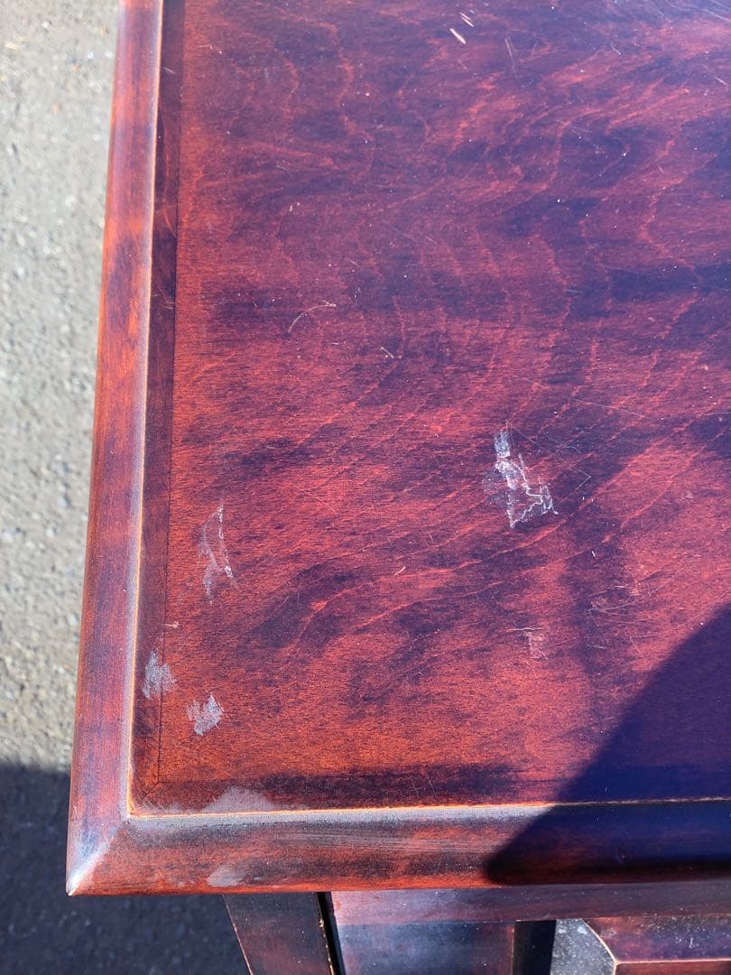 SASA 北海民芸 和光 ライティングビューロー ライティングデスク 樺材