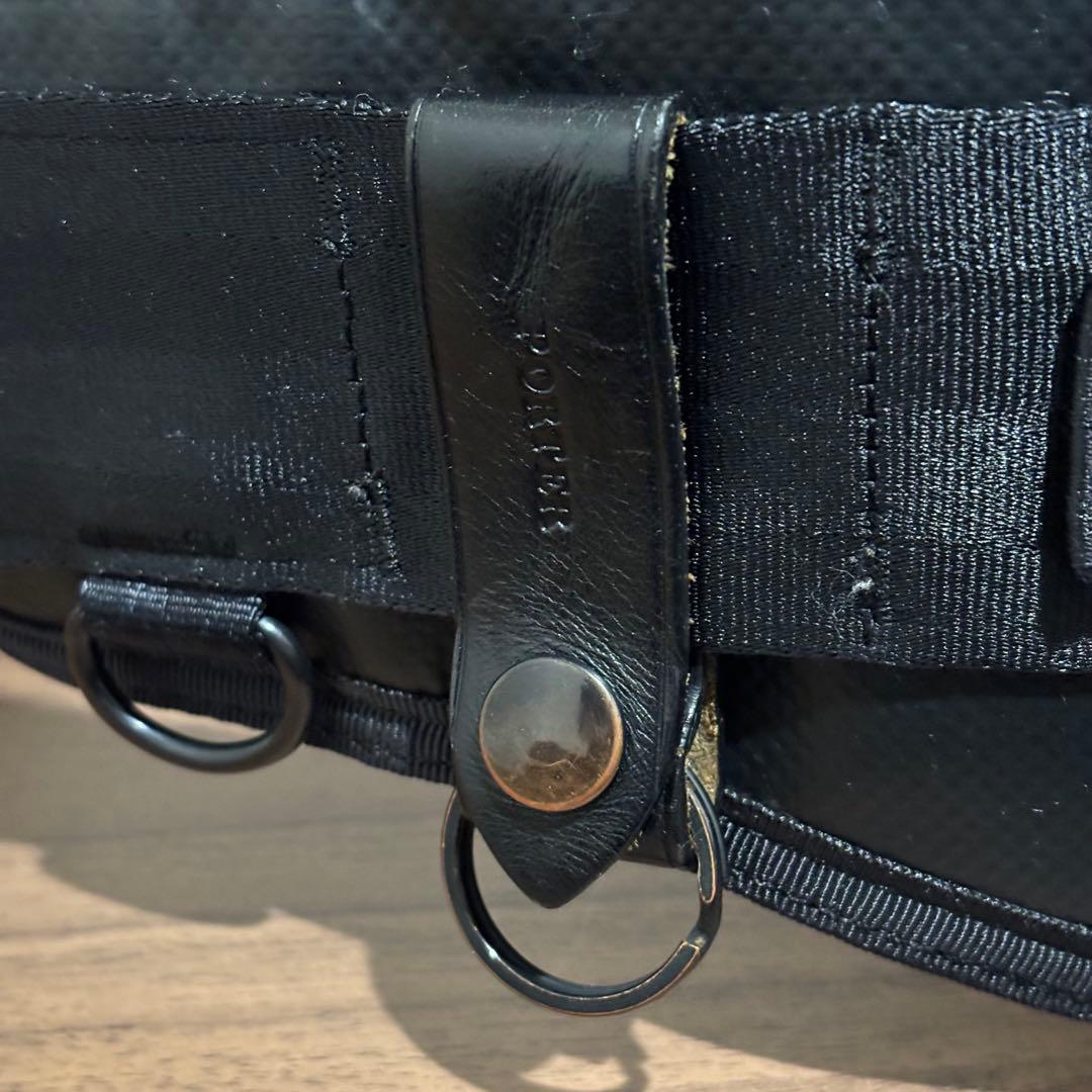 PORTERポーター ヒート ウエストバッグ ボディバッグ L マグライト付き