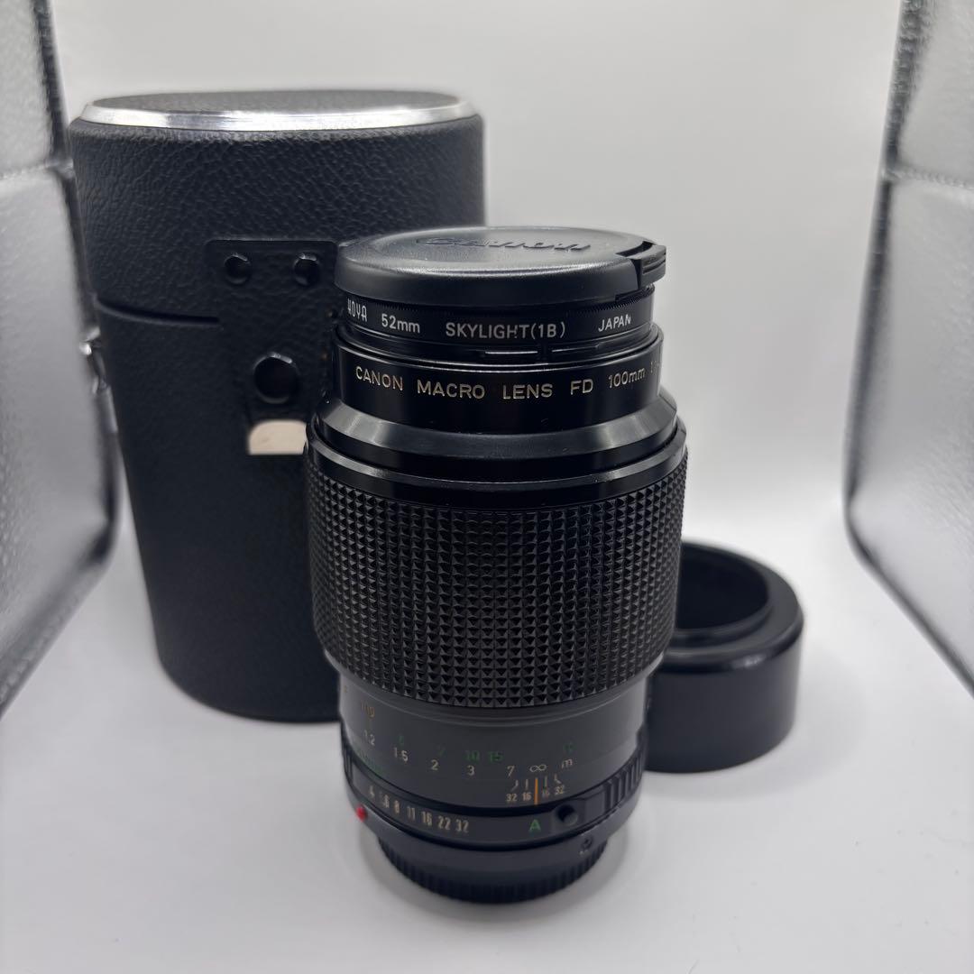 Canon MACRO LENS FD 100mm f/4 キャノン レンズ