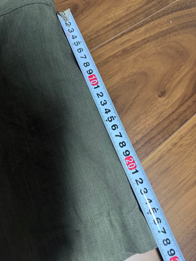 wafu リネンシャツ