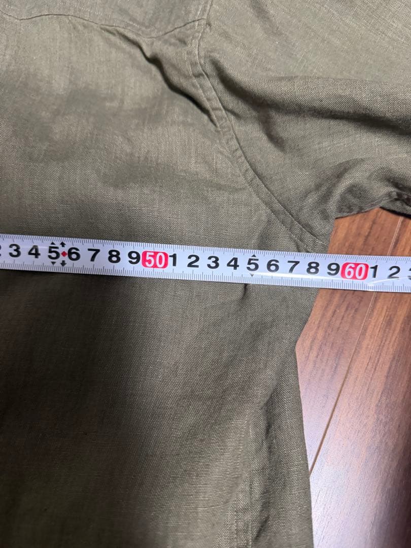 wafu リネンシャツ