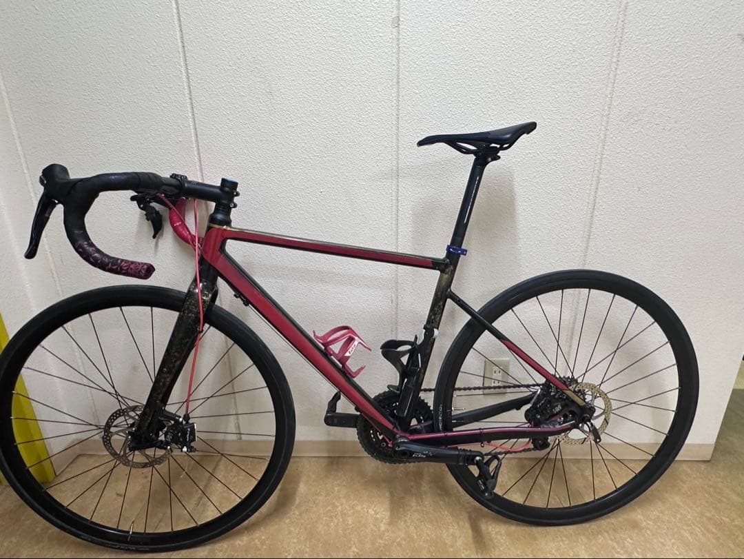 最終価格　カーボンフォーク、ディスクブレーキロードバイク