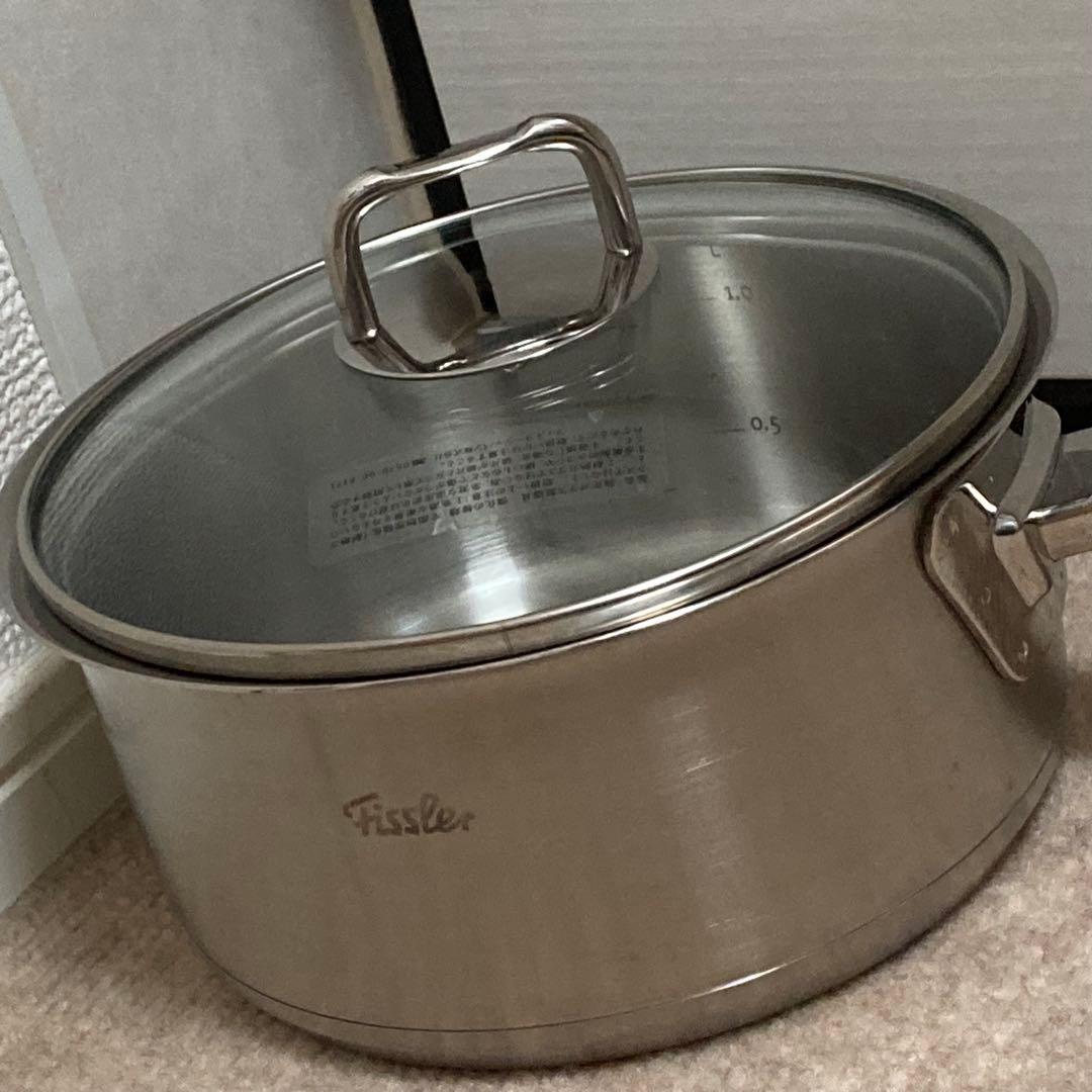 fissler・プロコレクション・ソースパン・16㌢・蓋付き