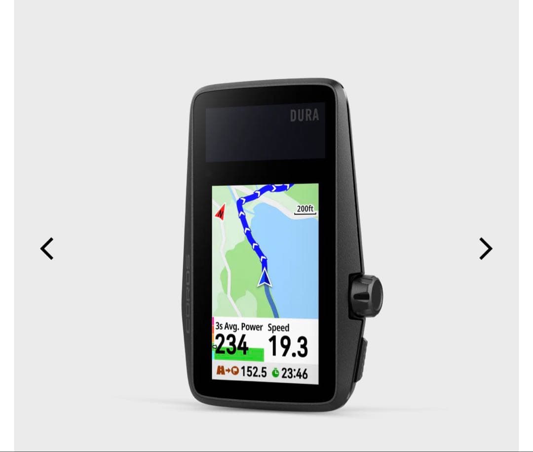 DURA サイクルコンピューター 本体 + COROS スピードセンサー