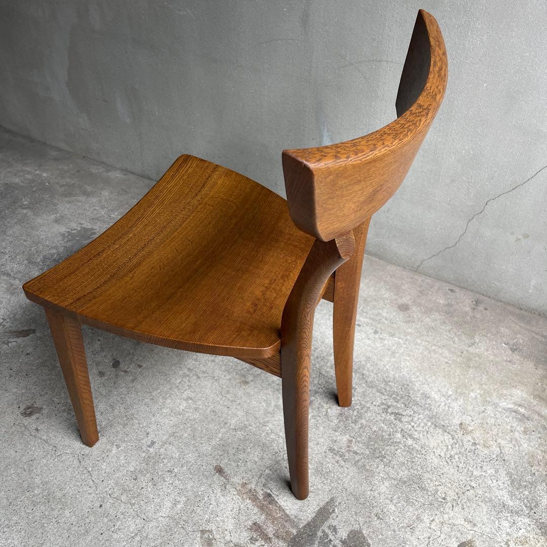 廃盤　希少　極美品　飛騨清見工房　ダイニングチェア　オーク無垢材