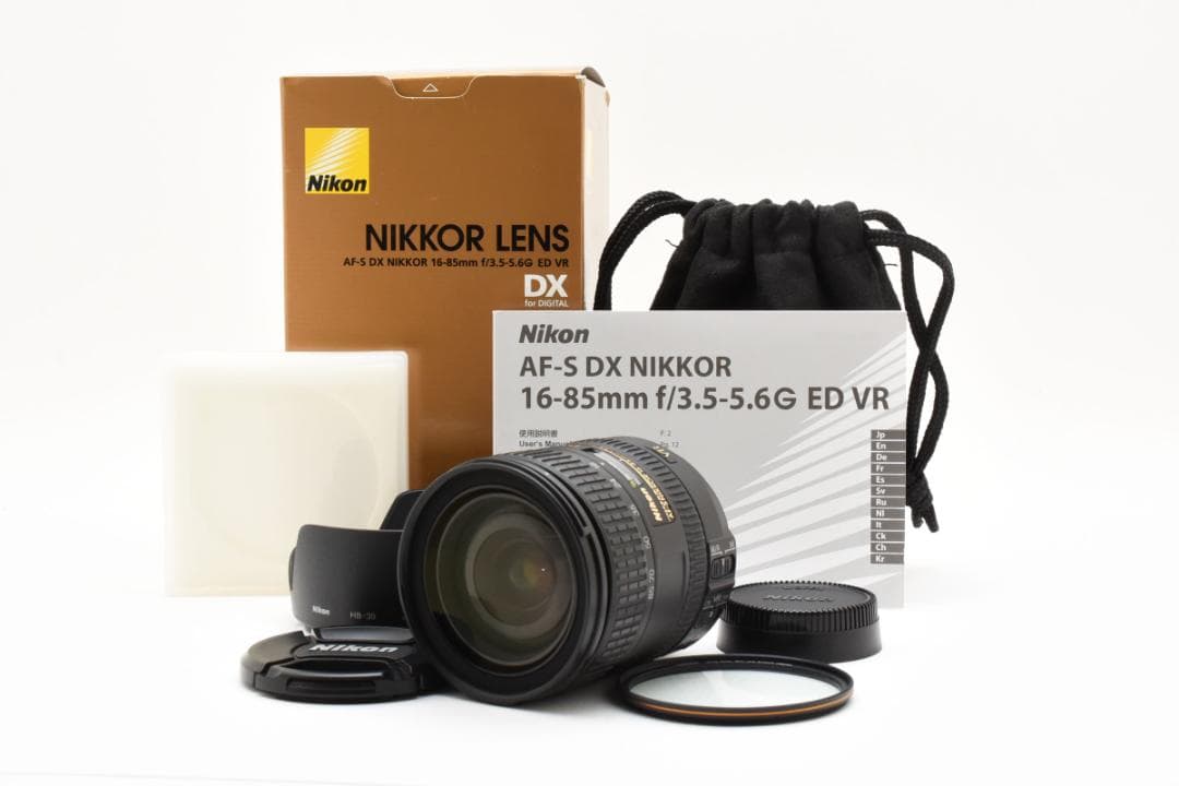 レンズ(ズーム) Nikon AF-S DX 16-85mm F3.5-5.6 G ED VR