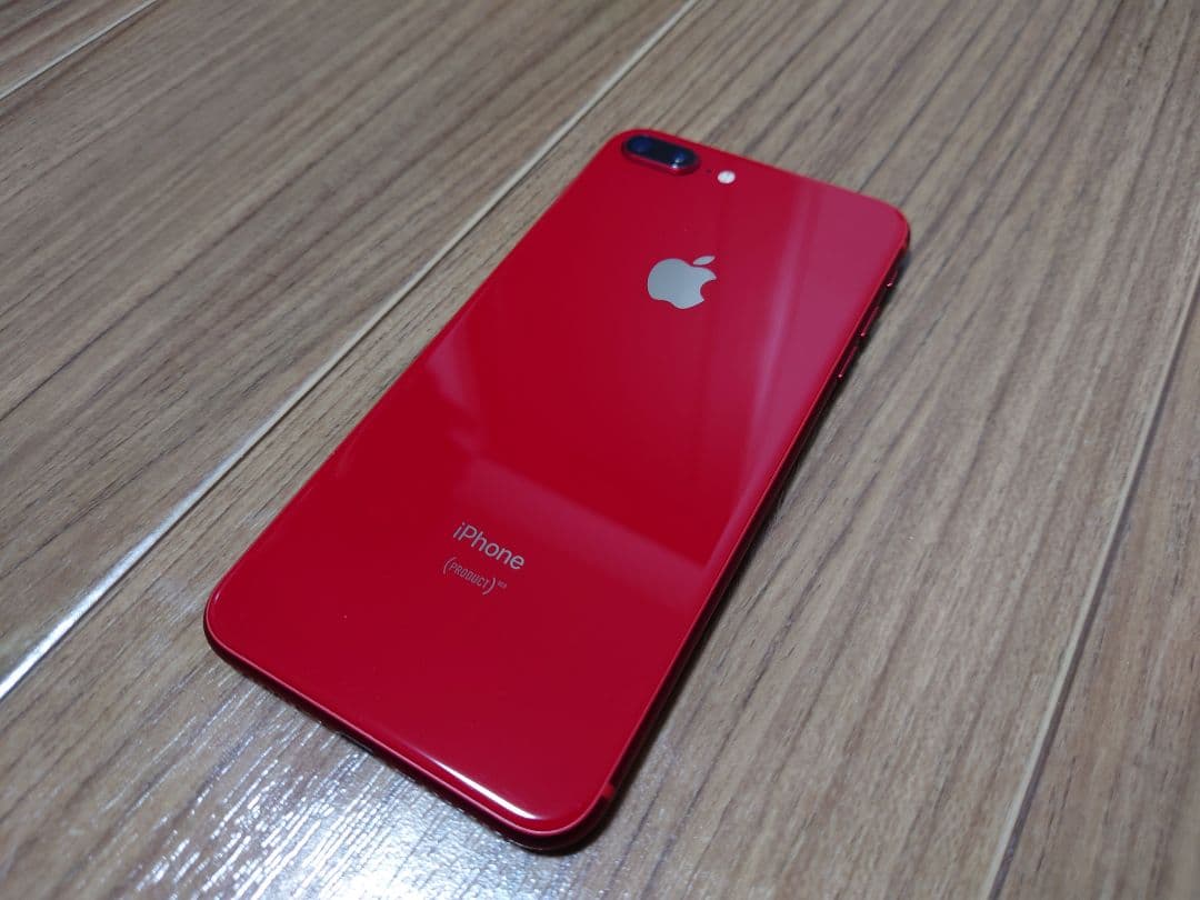 iPhone 8 Plus RED 256GB SIMフリー 美品