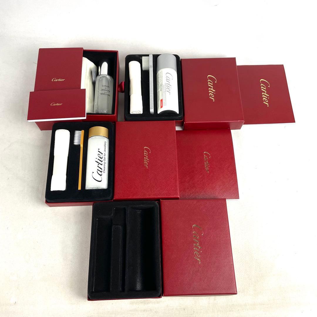 カルティエ 空箱 空き箱 ジュエリー リング ライター ケース 保存袋 27点