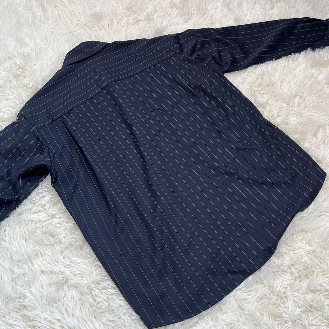 Muse de Deuxieme Classe ネイビー ストライプ シャツ