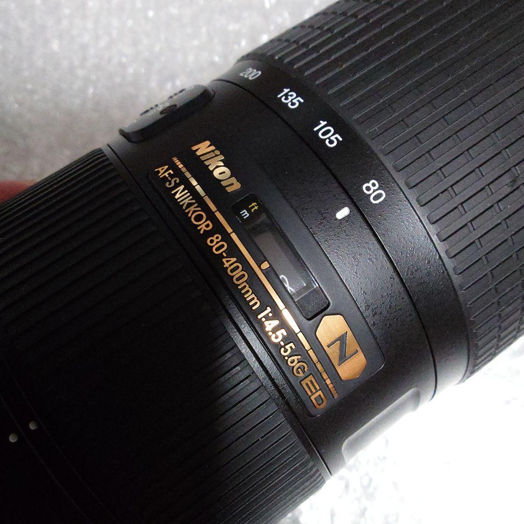 レンズ(ズーム) NikonAF-S NIKKOR 80-400mm f4.5-5.6G ED