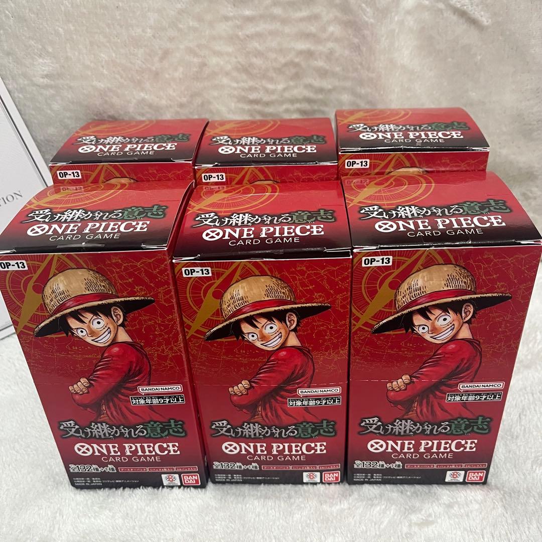 ONE PIECE カードゲーム OP-13 6箱セット 【※テープカット済み】