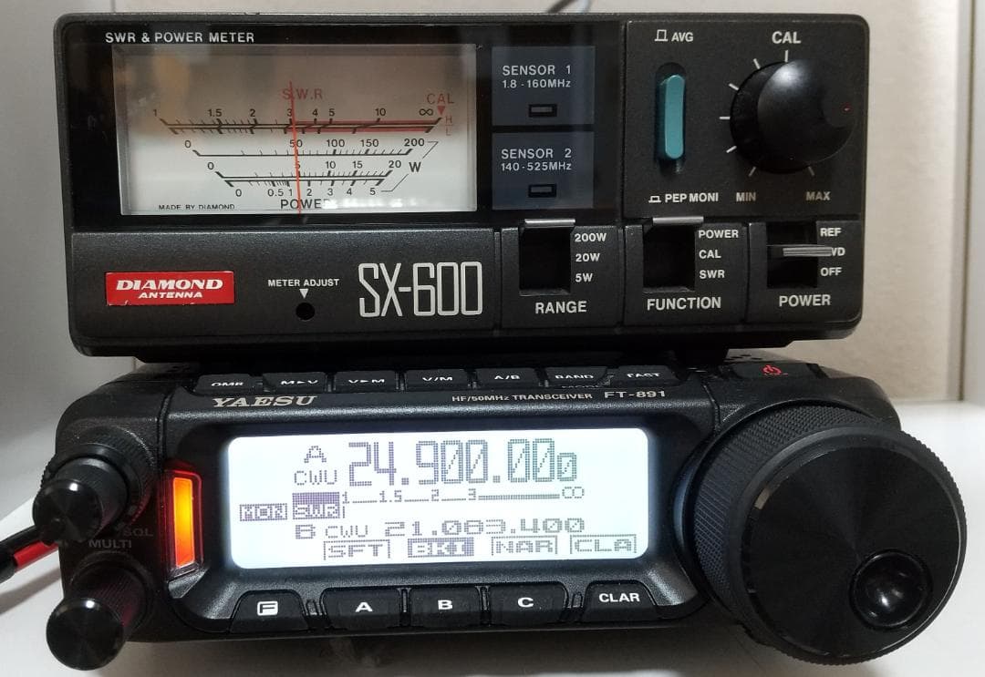 八重洲 FT-891M 50Wトランシーバー（現状渡し）