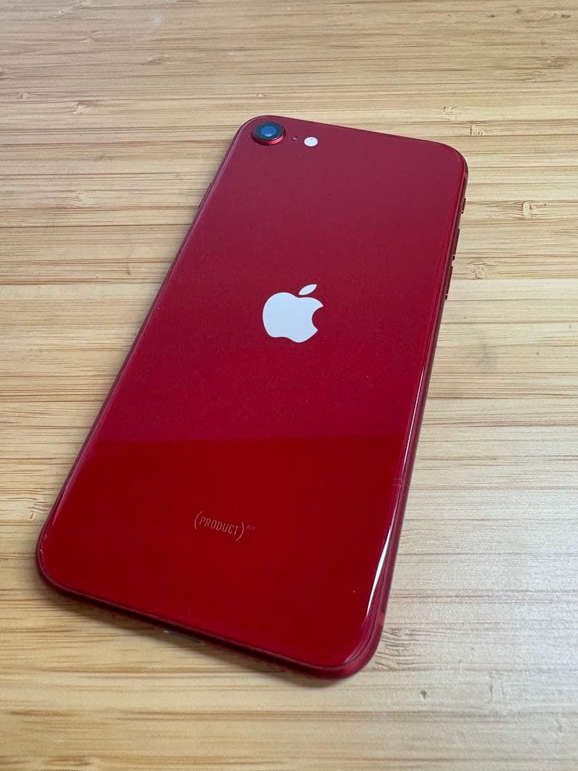 Apple iPhone SE (第3世代) レッド バッテリー82% 美品中古
