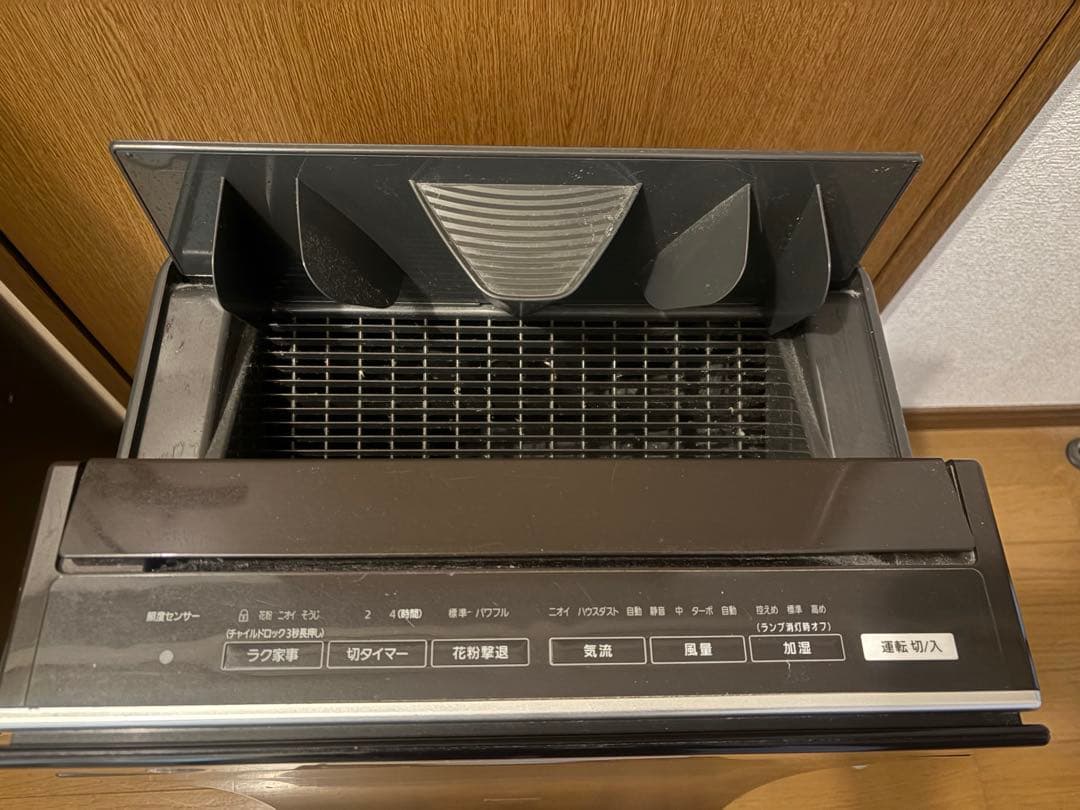 Panasonic パナソニック　空気清浄機 黒　動作確認済み