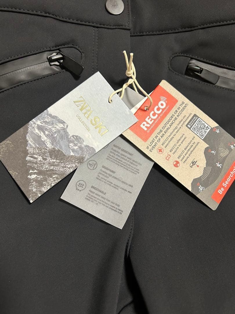 新品 ZARA 定価17,990円 サイドライン入フレアパンツS ラスト1点♪