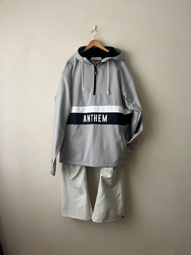 ANTHEM アノラック グレー スノーボードウェア メンズM