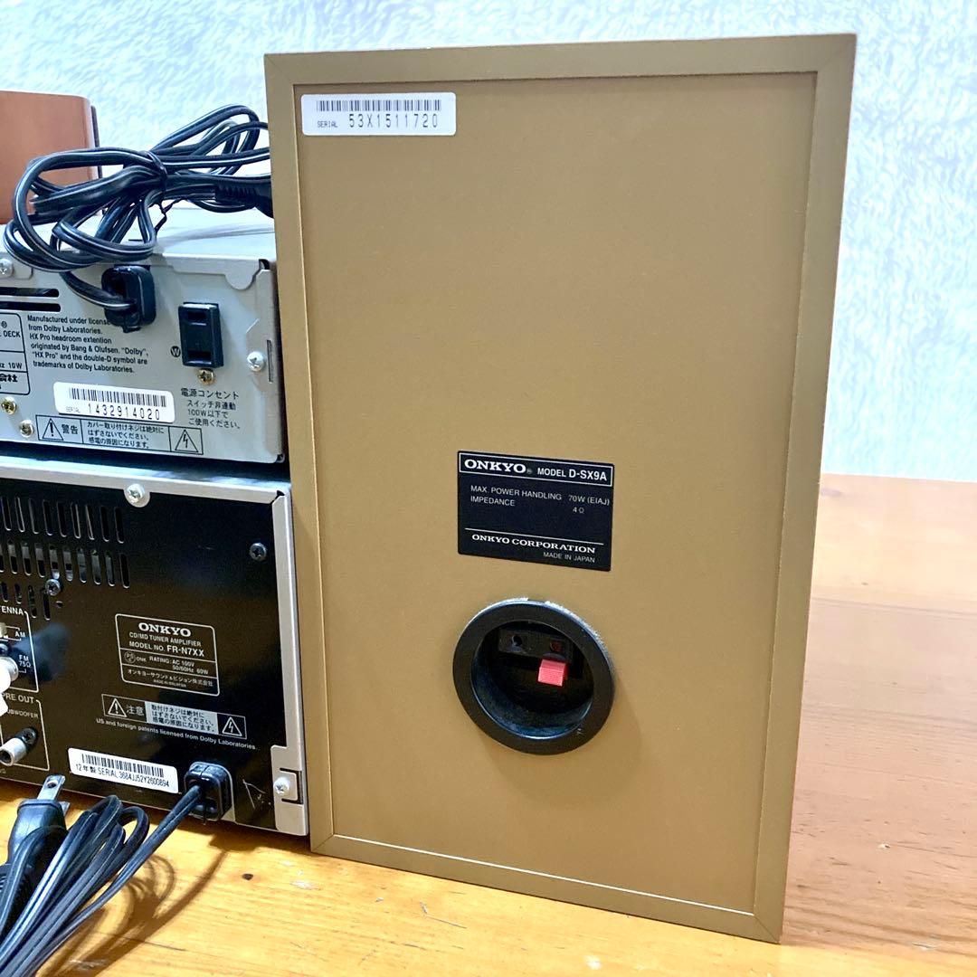【一部難・動作品】ONKYO FR-N7XX コンポ ラジオ オーディオ