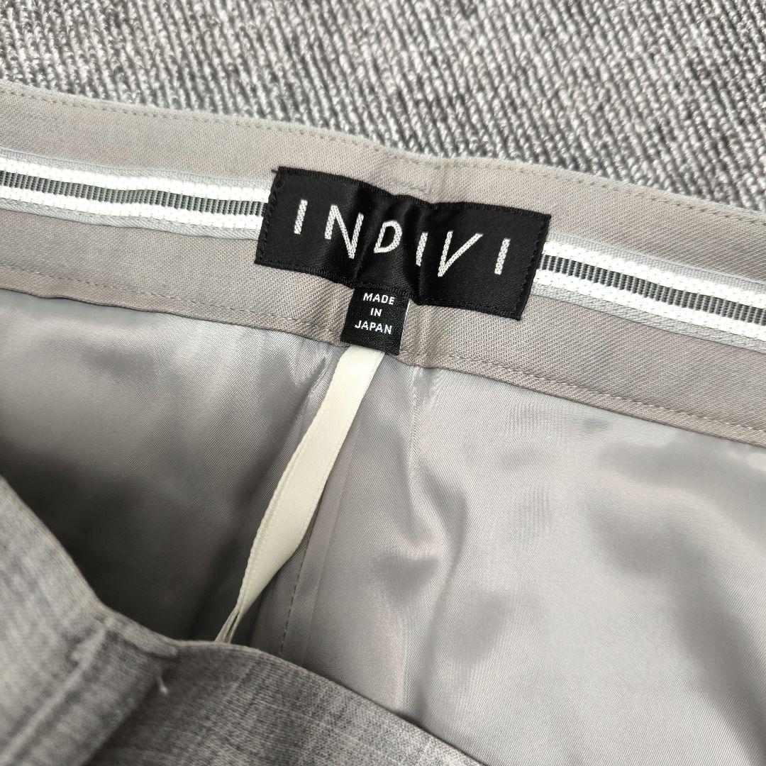INDIVI パンツスーツ 38 グレー