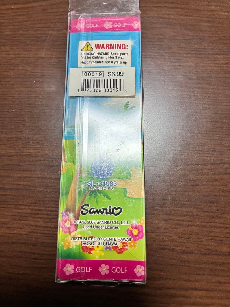 希少 激レア 新品 ご当地 ハローキティ ハワイ限定 ゴルフ ビーズ ストラップ