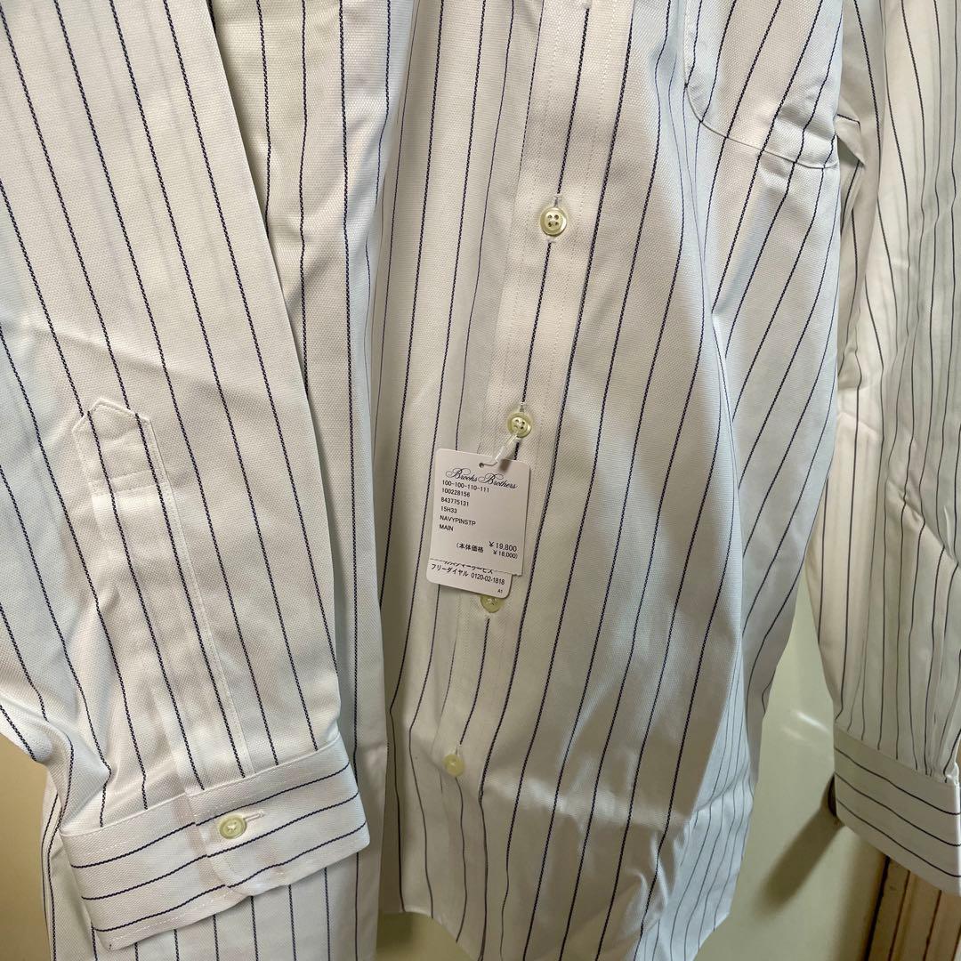 BROOKSBROTHERSノンアイロン ボタンダウン　15H-33 SLIM