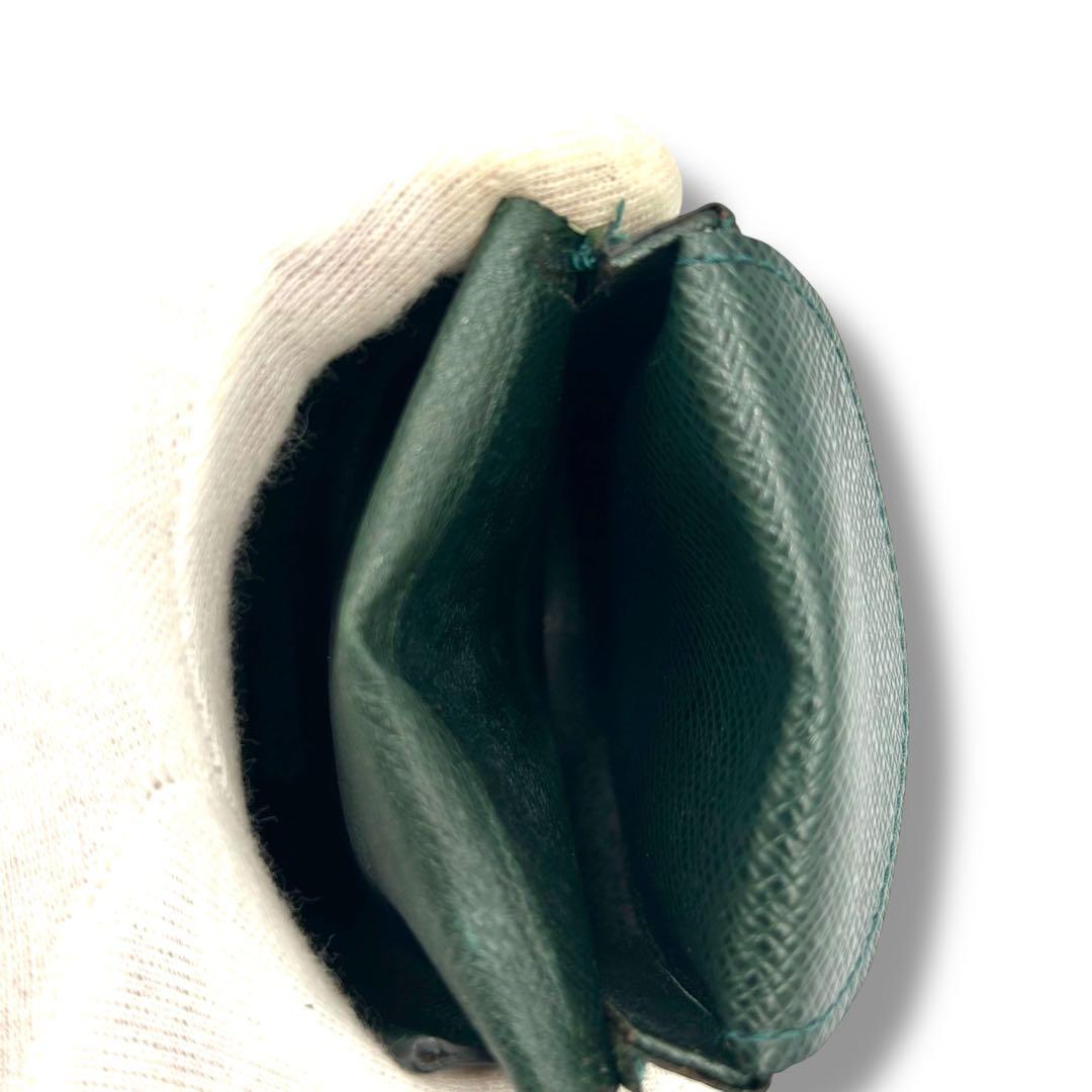 ルイヴィトン i22 キュベット タイガ ケース 小銭入れ グリーン