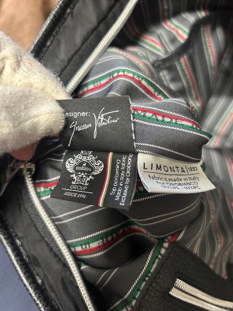 【美品】オロビアンコ　3wayバッグ ブリーフケース ABBATE ブラック