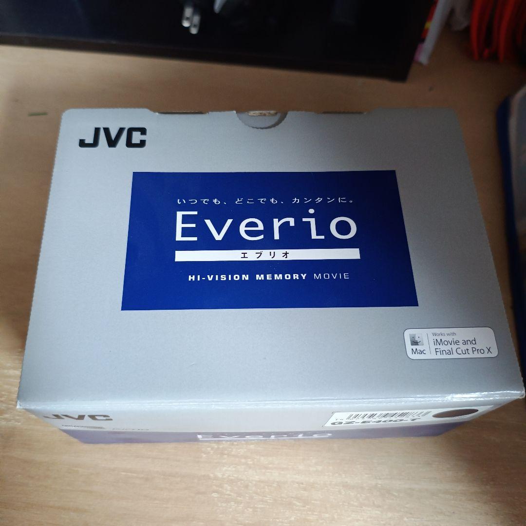 JVC ケンウッド エブリオ ビデオカメラ GZ-E400-T アダプター欠