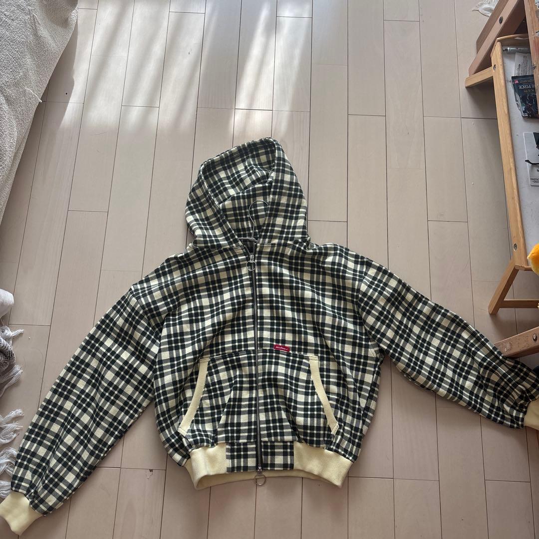 scuffers チェック柄パーカー　値下げ可能です