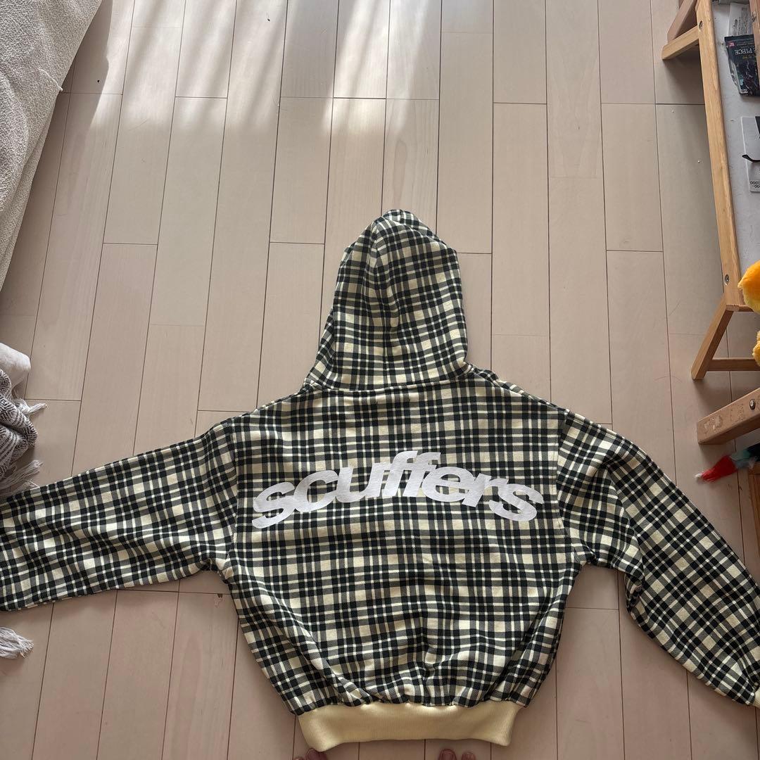 scuffers チェック柄パーカー　値下げ可能です